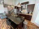 1 Partridge Court, Yorkton, SK  - Indoor Photo Showing Kitchen With Double Sink 