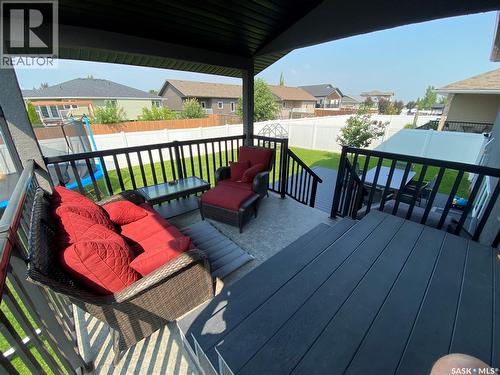 1 Partridge Court, Yorkton, SK - Outdoor With Deck Patio Veranda With Exterior