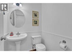 1/2 bath on the main floor - 