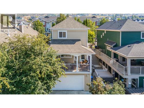 Back deck viewed from the back of the house. - 430 Mccarren Avenue, Kelowna, BC - Outdoor With Deck Patio Veranda