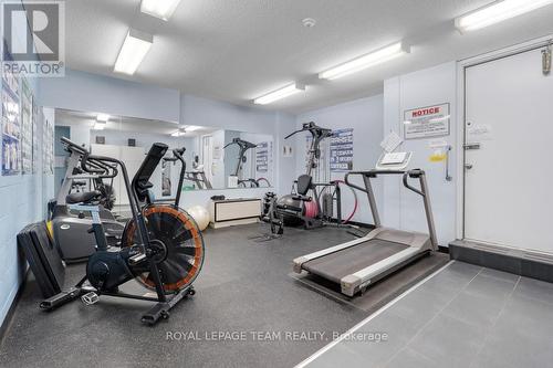 1004 - 40 Arthur Street E, Ottawa, ON - Indoor Photo Showing Gym Room