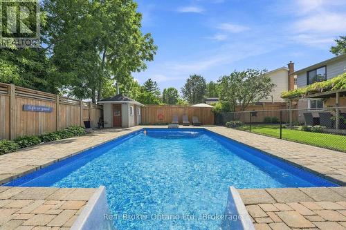 2086 Cavendish Drive, Burlington (Brant Hills), ON - Outdoor With In Ground Pool With Backyard
