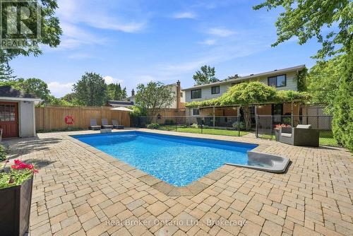 2086 Cavendish Drive, Burlington (Brant Hills), ON - Outdoor With In Ground Pool With Backyard