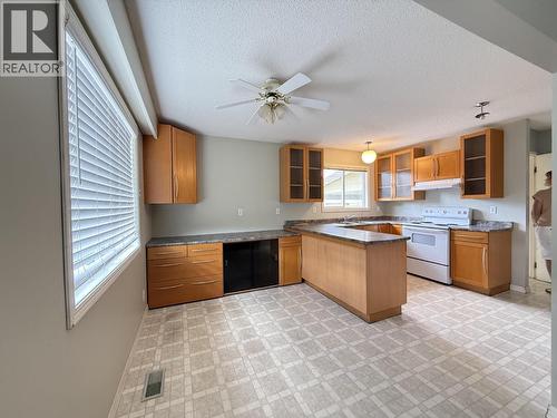 970 Western Avenue, Williams Lake, BC - Indoor Photo Showing Kitchen With Double Sink
