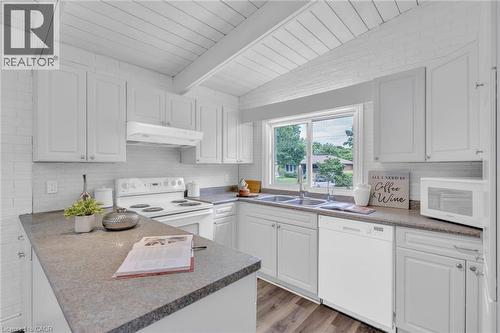 72 Massey Avenue, Kitchener, ON - Indoor Photo Showing Kitchen With Double Sink