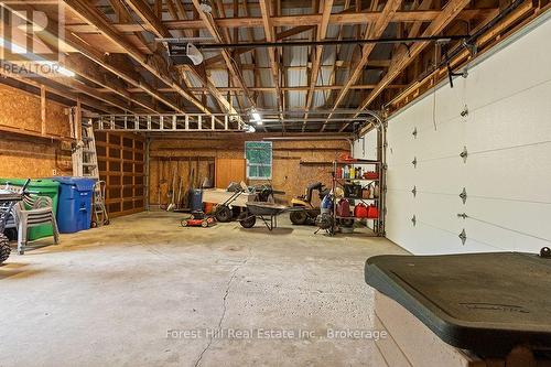 More than enough room for 2 vehicles - 344511 North Line, West Grey, ON - Indoor Photo Showing Garage