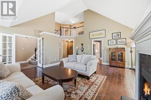 47 - 1150 Skyview Drive, Burlington, ON - Indoor Photo Showing Living Room With Fireplace