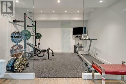 54 Raymar Place, Oakville, ON - Indoor Photo Showing Gym Room
