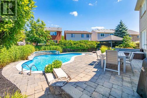 1533 Morse Place, Milton, ON - Outdoor With In Ground Pool With Deck Patio Veranda