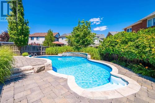 1533 Morse Place, Milton, ON - Outdoor With In Ground Pool With Deck Patio Veranda With Backyard