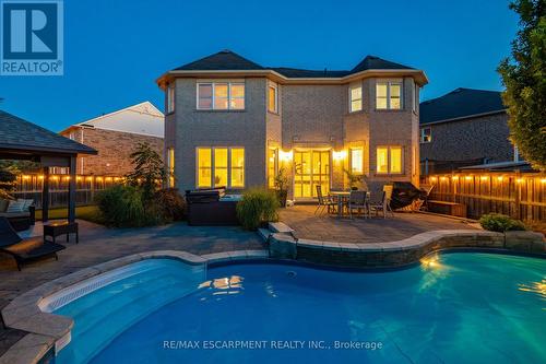 1533 Morse Place, Milton, ON - Outdoor With In Ground Pool With Deck Patio Veranda