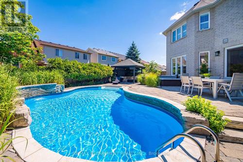 1533 Morse Place, Milton, ON - Outdoor With In Ground Pool With Deck Patio Veranda