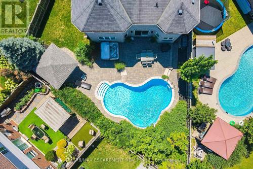 1533 Morse Place, Milton, ON - Outdoor With In Ground Pool With Deck Patio Veranda