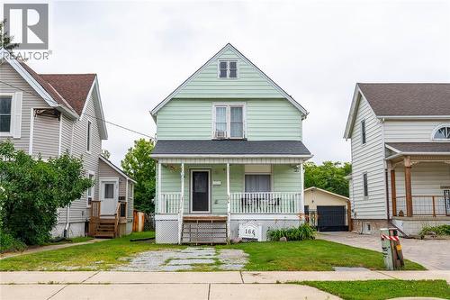 166 John Street, Sarnia, ON - Outdoor With Deck Patio Veranda With Facade
