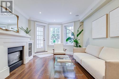 1D - 319 Lonsdale Road, Toronto, ON - Indoor Photo Showing Living Room With Fireplace