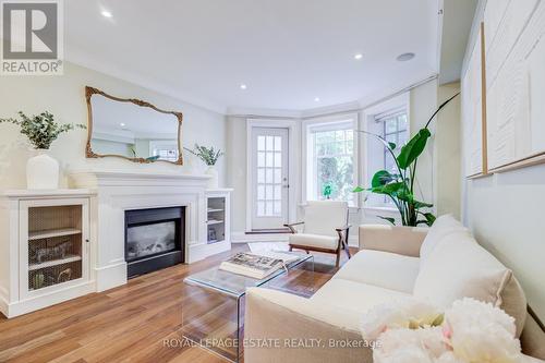 1D - 319 Lonsdale Road, Toronto, ON - Indoor Photo Showing Living Room With Fireplace