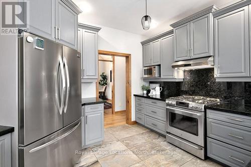 166 Sunset Boulevard, Blue Mountains, ON - Indoor Photo Showing Kitchen With Stainless Steel Kitchen With Upgraded Kitchen