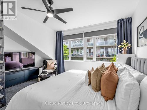 244 - 201 Carlaw Avenue, Toronto, ON - Indoor Photo Showing Bedroom