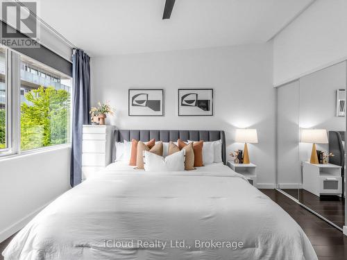 244 - 201 Carlaw Avenue, Toronto, ON - Indoor Photo Showing Bedroom