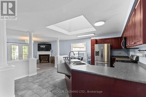 31 Bell Street, Barrie, ON - Indoor Photo Showing Kitchen With Double Sink