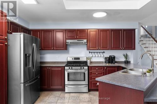 31 Bell Street, Barrie, ON - Indoor Photo Showing Kitchen With Double Sink