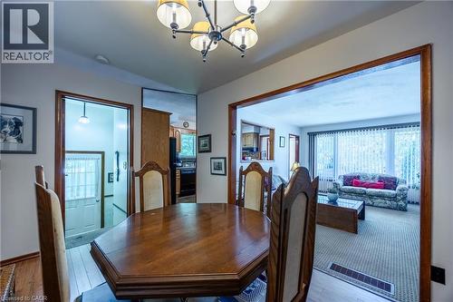 78 Parker Drive, Simcoe, ON - Indoor Photo Showing Dining Room