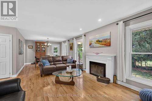 10 Plymouth Avenue, London North (North O), ON - Indoor Photo Showing Living Room With Fireplace
