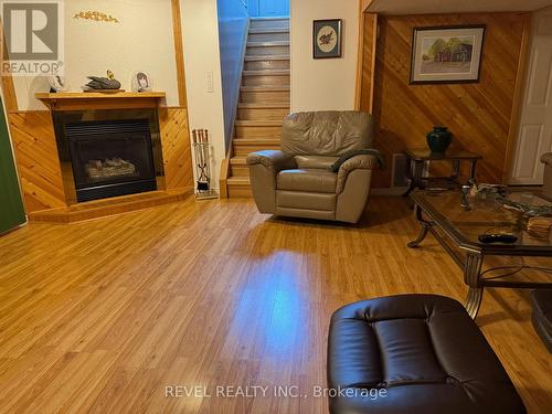 214 Birch Street S, Timmins (Ts - Se), ON - Indoor Photo Showing Living Room With Fireplace