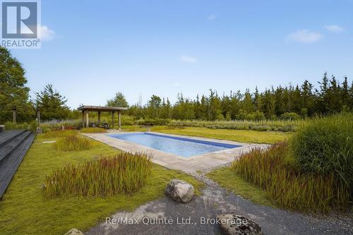 446 Fish Lake Road, Prince Edward County (Sophiasburgh), ON - Outdoor With In Ground Pool