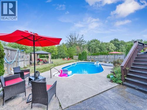 952 Banwell, Windsor, ON - Outdoor With In Ground Pool With Deck Patio Veranda