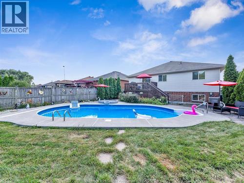 952 Banwell, Windsor, ON - Outdoor With In Ground Pool With Deck Patio Veranda With Backyard