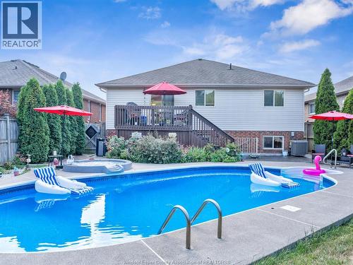 952 Banwell, Windsor, ON - Outdoor With In Ground Pool With Deck Patio Veranda