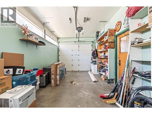 Single Garage - 1603 43Rd Avenue, Vernon, BC - Indoor Photo Showing Garage