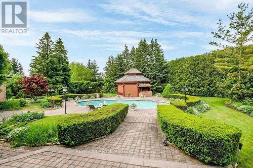 11 Jarvis Avenue, Aurora, ON - Outdoor With In Ground Pool