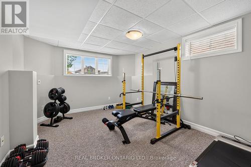 35 Bloom Crescent, Barrie, ON - Indoor Photo Showing Gym Room