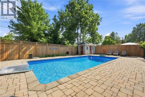 2086 Cavendish Drive, Burlington, ON - Outdoor With In Ground Pool With Backyard