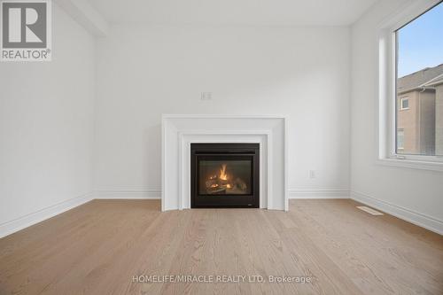 46 Stratford Drive, Caledon, ON - Indoor Photo Showing Living Room With Fireplace