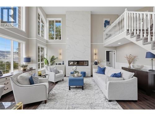 1648 Skeena Place, Kamloops, BC - Indoor With Fireplace