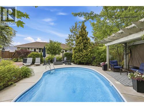 1648 Skeena Place, Kamloops, BC - Outdoor With In Ground Pool With Deck Patio Veranda