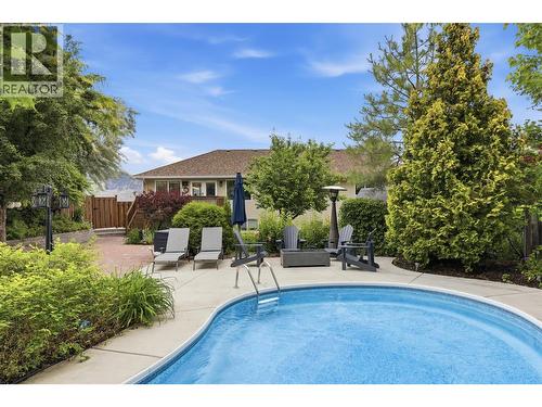 1648 Skeena Place, Kamloops, BC - Outdoor With In Ground Pool With Backyard