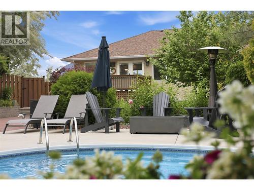 1648 Skeena Place, Kamloops, BC - Outdoor With In Ground Pool With Deck Patio Veranda