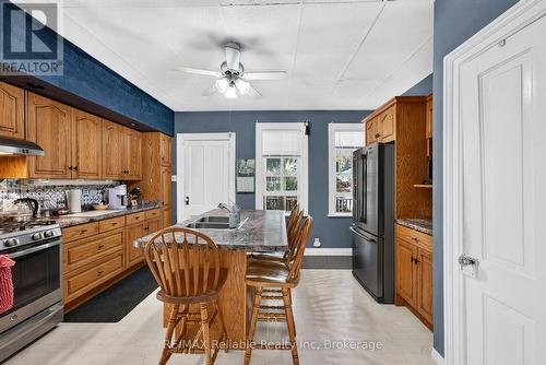 111 John Street, Huron East (Seaforth), ON - Indoor Photo Showing Kitchen With Double Sink