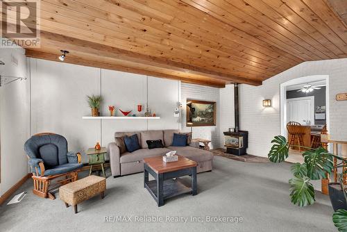 111 John Street, Huron East (Seaforth), ON - Indoor Photo Showing Living Room With Fireplace