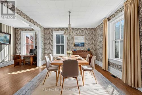 Virtually staged. - 111 John Street, Huron East (Seaforth), ON - Indoor Photo Showing Dining Room