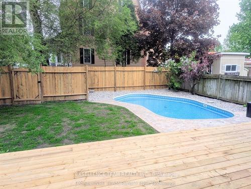 241 Sydney Street, Cornwall, ON - Outdoor With In Ground Pool With Deck Patio Veranda