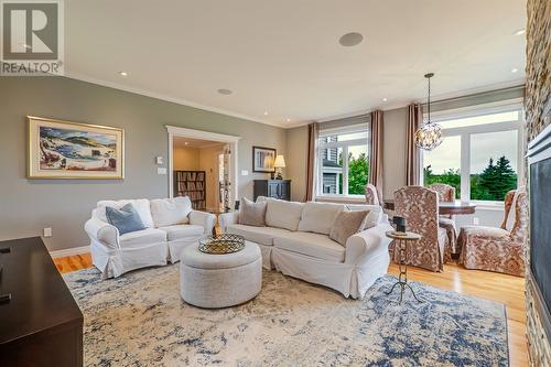 New Family room extension that is just stunning!! - 131-139 Marine Drive, Logy Bay, Middle Cove, Outer Cove, NL - Indoor Photo Showing Living Room