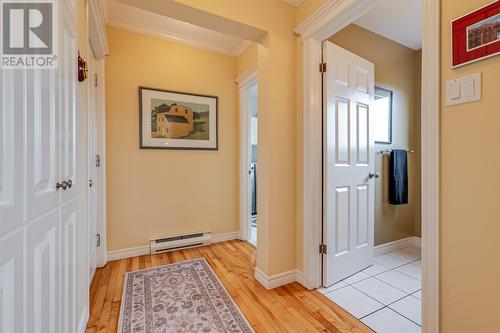 Hall off the kitchen leading to 1/2 bath, laundry, and garage. - 131-139 Marine Drive, Logy Bay, Middle Cove, Outer Cove, NL - Indoor Photo Showing Other Room