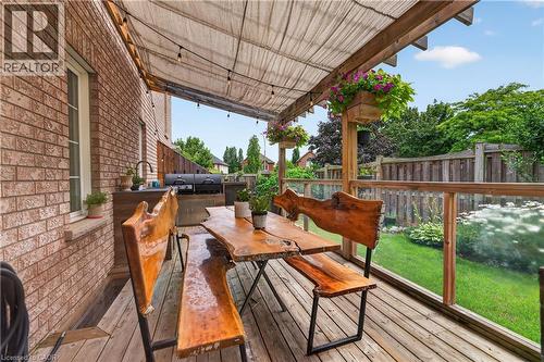 104 Udell Way, Grimsby, ON - Outdoor With Deck Patio Veranda With Exterior