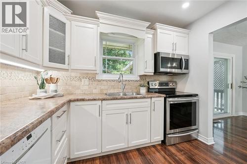 16 Nipigon Street, Kitchener, ON - Indoor Photo Showing Kitchen With Double Sink