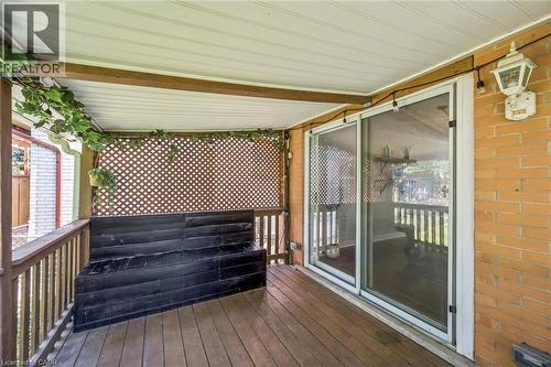 16 Nipigon Street, Kitchener, ON - Outdoor With Deck Patio Veranda With Exterior